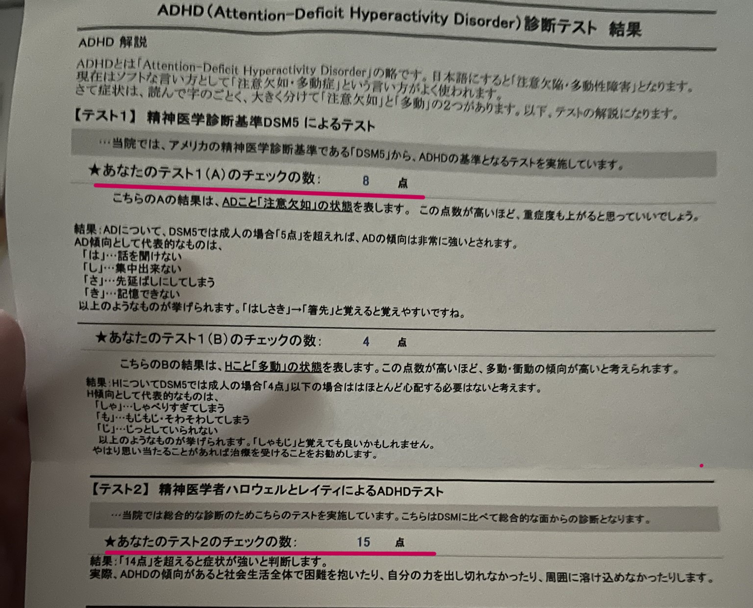 【ADHD】細かい症状と今後どうすっかなーって話